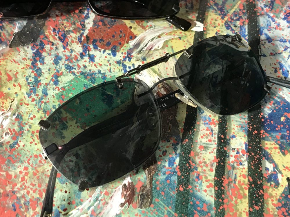 Custom clip on sunglasses for rimless eyeglasses