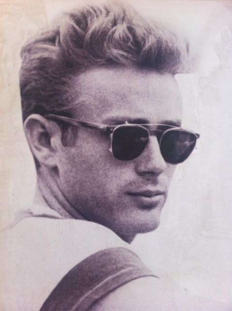 James Dean in “Giant” (1956) With Clip On Sunglasses