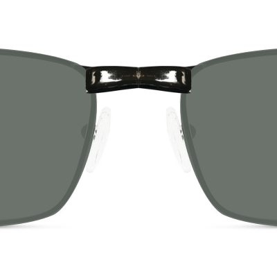 Oakley ox3227 with custom clip-on sunglasses.