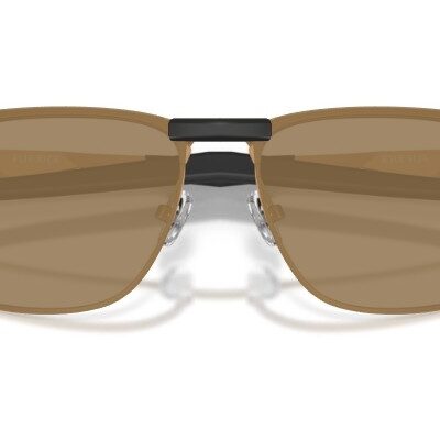 Clip-on sunglasses for Oakley OY3003 with a Magnetic bridge and Brown | Polarized | 22% Light Transmission lenses