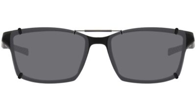 Clip-on sunglasses for Adidas SP5115-H with a Spring bridge and Gray | Polarized | 14% Light Transmission lenses