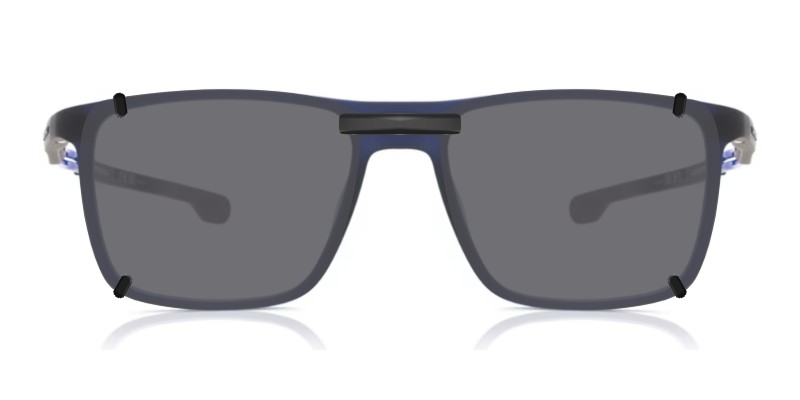 Custom Clip-Ons for Carrera CA 4020/CS 1 Clip-on sunglasses for Carrera CA 4020/CS with a Magnetic bridge and Gray | Polarized | 14% Light Transmission lenses
