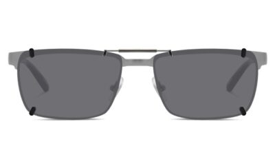 Clip-on sunglasses for Emporio Armani EA1175 with a Spring bridge and Gray | Polarized | 14% Light Transmission lenses