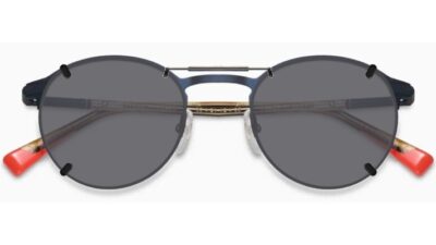 Clip-on sunglasses for Etnia Barcelona Godley with a Spring bridge and Gray | Polarized | 14% Light Transmission lenses