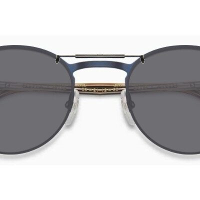 Clip-on sunglasses for Etnia Barcelona Godley with a Spring bridge and Gray | Polarized | 14% Light Transmission lenses
