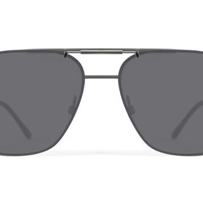 Clip-on sunglasses for Grant Adolfo with a Spring bridge and Gray | Polarized | 14% Light Transmission lenses
