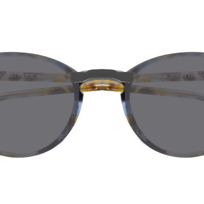 Clip-on sunglasses for Lafont Folio with a Magnetic bridge and Gray | Polarized | 14% Light Transmission lenses