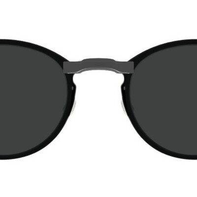 Clip-on sunglasses for Lindberg Model with a Magnetic bridge and Dark Gray | Polarized | 6% Light Transmission lenses