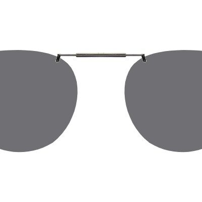Clip-on sunglasses for Matsumoto vabrice with a Spring bridge and Gray | Polarized | 14% Light Transmission lenses