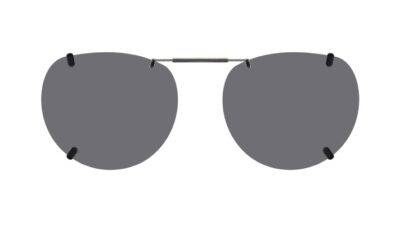 Clip-on sunglasses for Meta Nova with a Spring bridge and Gray | Polarized | 14% Light Transmission lenses