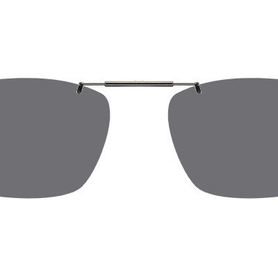 Clip-on sunglasses for Modo 4026 with a Spring bridge and Gray | Polarized | 14% Light Transmission lenses