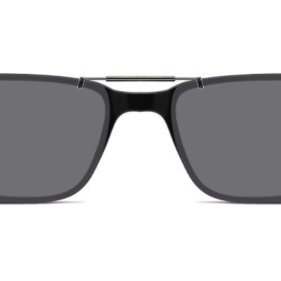 Clip-on sunglasses for Nike 7240 with a Spring bridge and Gray | Polarized | 14% Light Transmission lenses
