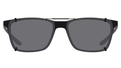 Clip-on sunglasses for Nike 7286 with a Spring bridge and Gray | Polarized | 14% Light Transmission lenses