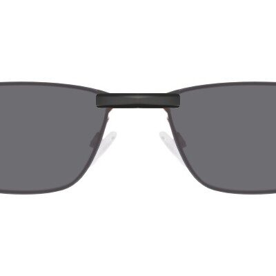 Clip-on sunglasses for Oakley OX3217 with a Magnetic bridge and Gray | Polarized | 14% Light Transmission lenses