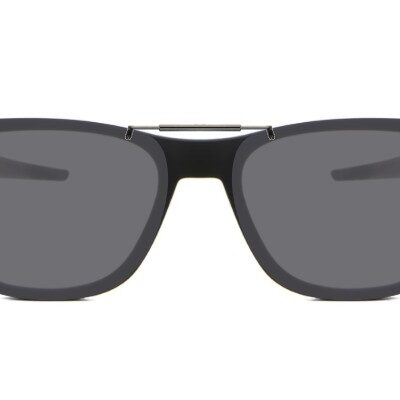 Clip-on sunglasses for Oakley OX8163 with a Spring bridge and Gray | Polarized | 14% Light Transmission lenses