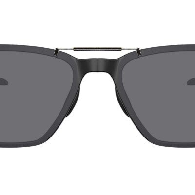 Clip-on sunglasses for Oakley OX8188 with a Spring bridge and Gray | Polarized | 14% Light Transmission lenses