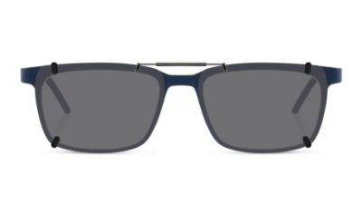Clip-on sunglasses for Orgreen Cheek To Cheek with a Spring bridge and Gray | Polarized | 14% Light Transmission lenses
