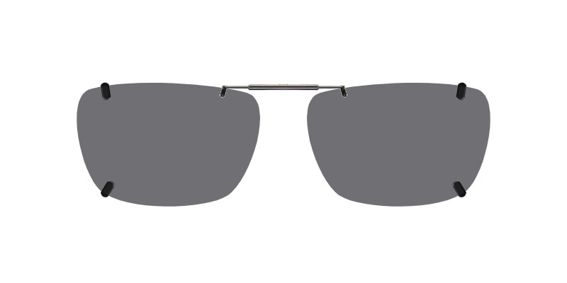 Custom Clip-Ons for prodesign Denmark Trail 1 Clip-on sunglasses for prodesign Denmark Trail with a Spring bridge and Gray | Polarized | 14% Light Transmission lenses