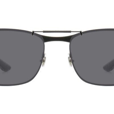 Clip-on sunglasses for Ray-Ban Model with a Spring bridge and Gray | Polarized | 14% Light Transmission lenses
