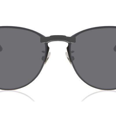 Clip-on sunglasses for Ray-Ban RB6375F with a Magnetic bridge and Gray | Polarized | 14% Light Transmission lenses