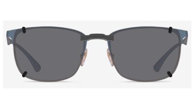 Clip-on sunglasses for Ray-Ban RB6421 with a Magnetic bridge and Gray | Polarized | 14% Light Transmission lenses
