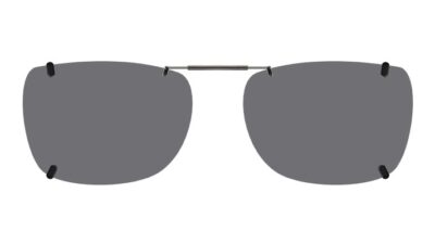 Clip-on sunglasses for Ray-Ban RB8903 with a Spring bridge and Gray | Polarized | 14% Light Transmission lenses