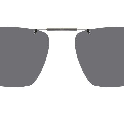 Clip-on sunglasses for Rip Curl RC2088 with a Spring bridge and Gray | Polarized | 14% Light Transmission lenses