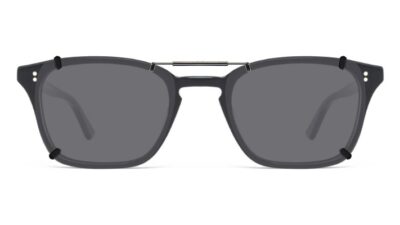 Clip-on sunglasses for Salt Fuller with a Spring bridge and Gray | Polarized | 14% Light Transmission lenses