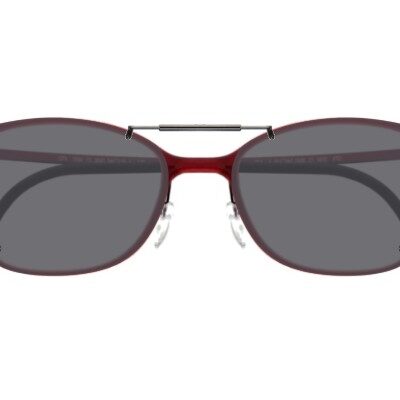 Clip-on sunglasses for Silhouette SPX1590 with a Spring bridge and Gray | Polarized | 14% Light Transmission lenses