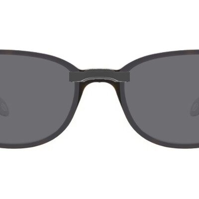 Clip-on sunglasses for Tiffany & Co TF2109HB with a Magnetic bridge and Gray | Polarized | 14% Light Transmission lenses