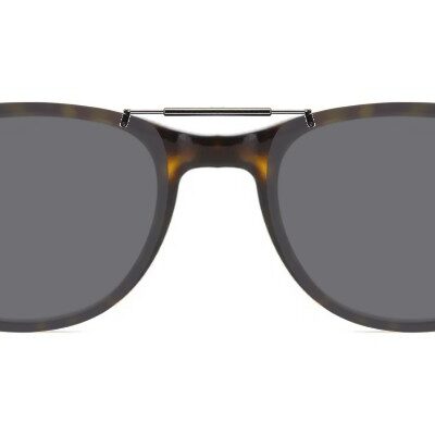 Clip-on sunglasses for Tom Ford Model with a Spring bridge and Gray | Polarized | 14% Light Transmission lenses