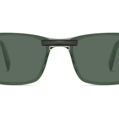 Clip-on sunglasses for Warby Parker Model with a Magnetic bridge and G-15 | Non Polarized | 15% Light Transmission lenses