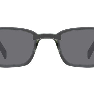 Clip-on sunglasses for Warby Parker Wilkie with a Magnetic bridge and Gray | Non Polarized | 15% Light Transmission lenses